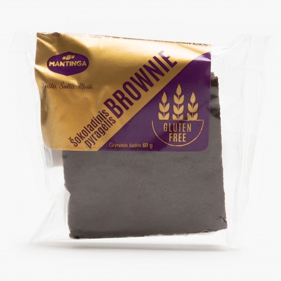 Prajitură brownie cu ciocolată fără gluten 60g