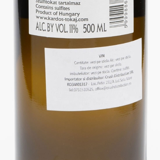Vin alb dulce Tundermese Furmint & Harslevelu & Muscat Blanc, 11%, 500ml