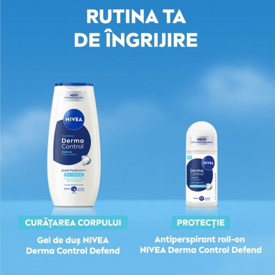 Deodorant antiperspirant roll-on Derma Control Defend 50ml