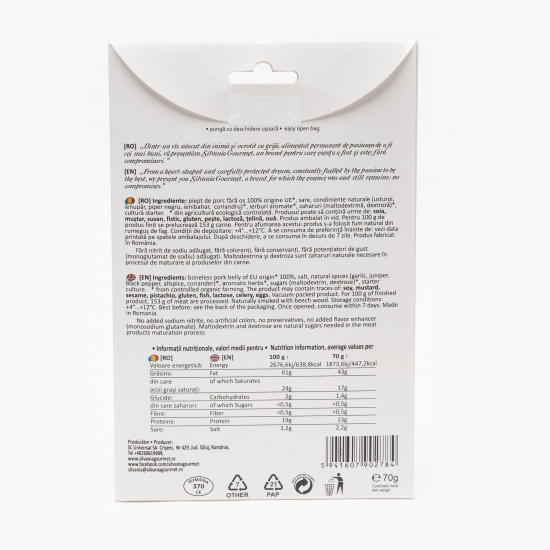 Bacon eco 70g
