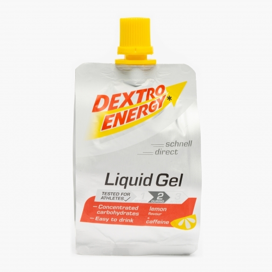 Gel lichid energizant aromă lămâie și cafeină 60ml
