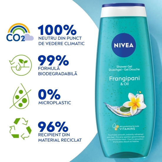 Gel de duș Frangipani & Oil 0.5l