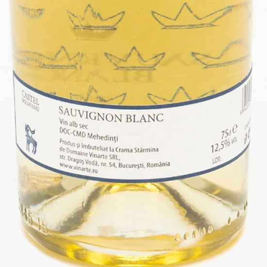 Vin alb sec Sauvignon Blanc, 12.5%, 0.75l