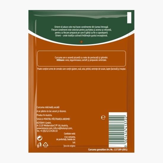 Curcuma măcinată 17g