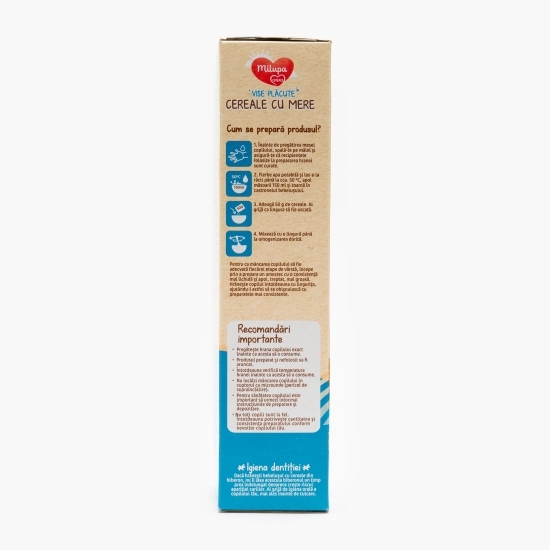 Cereale integrale cu mere Vise plăcute de la 8 luni 250g
