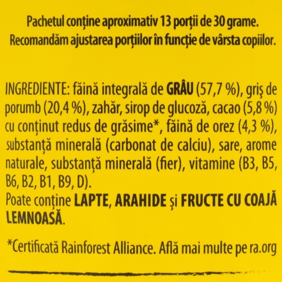 Cereale Alfabet pentru mic dejun 400g