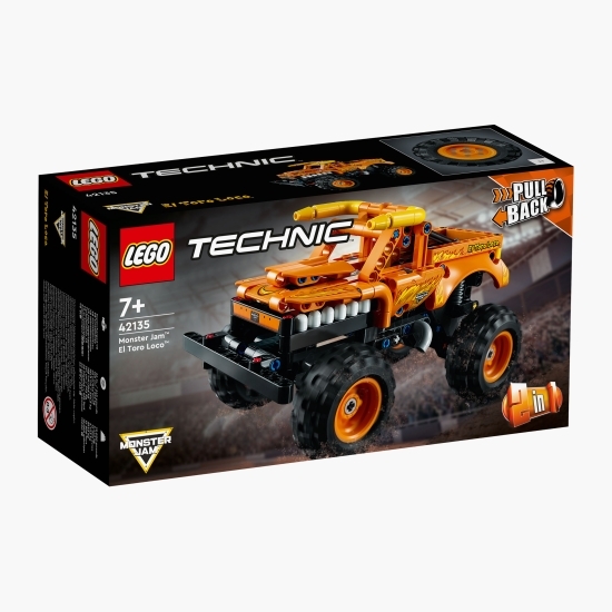 Monster Jam El Toro Loco, 42135 Technic, +7 ani