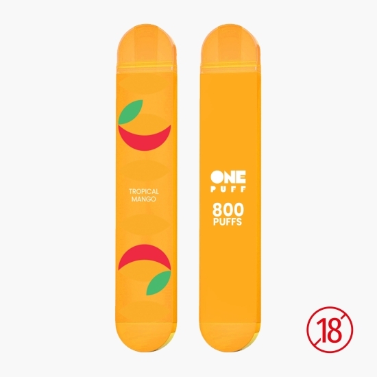 Țigară electronică Tropical Mango cu nicotină, 20mg/ml, 800 puffs