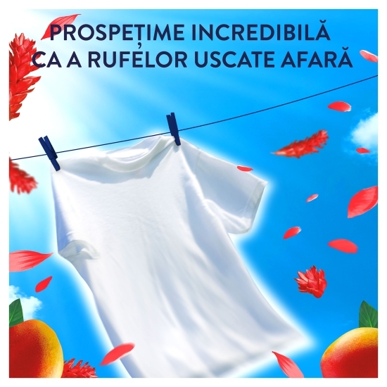Balsam de rufe ultra concentrat Fresh Air  Effect  Tropical Sunset, 33 spălări, 0.462l