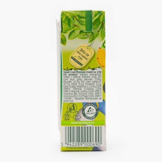 Băutură necarbonatată cu suc de fructe 0.2l