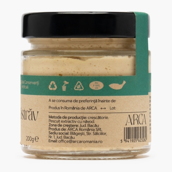 Cremă de păstrăv cu brânză maturată, 200g