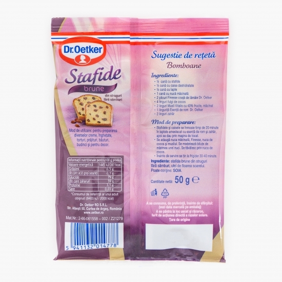  Stafide brune 50g