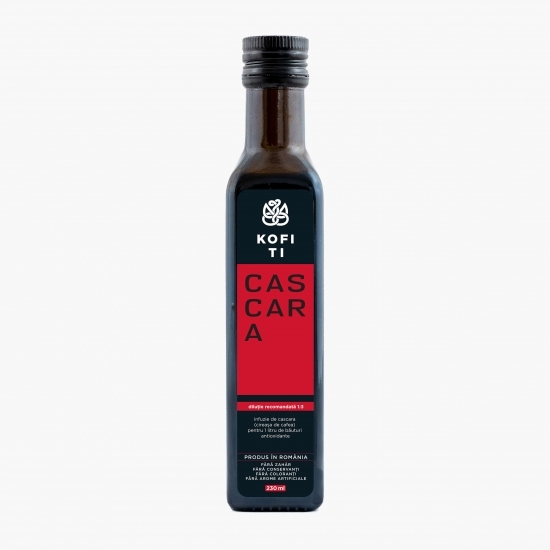 Cascara, antioxidant concentrat, fără zahăr 230ml