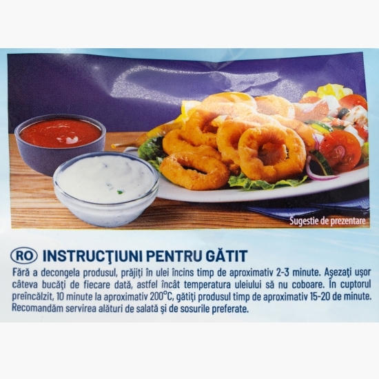 Inele calamar pane 500g