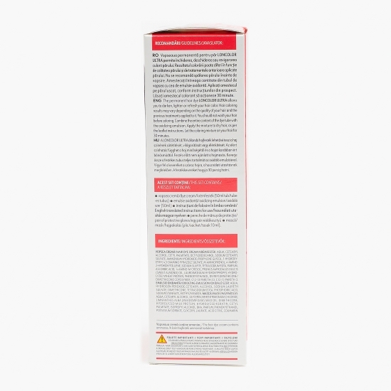 Vopsea permanentă pentru păr Ultra 6.65 Roșu coral 100ml