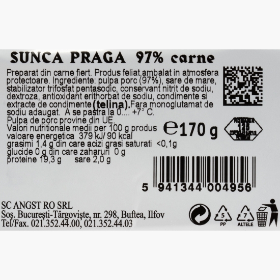 Șuncă de Praga 170g