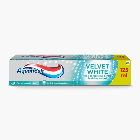 Pastă de dinți Velvet White 125ml