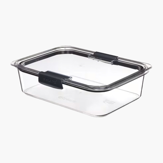 Cutie rectangulară de depozitare alimente, cu capac, Ermetic Brilliance, 2l