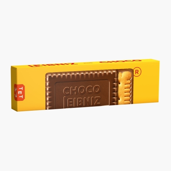 Biscuiți cu unt cu glazură de ciocolată amăruie 125g