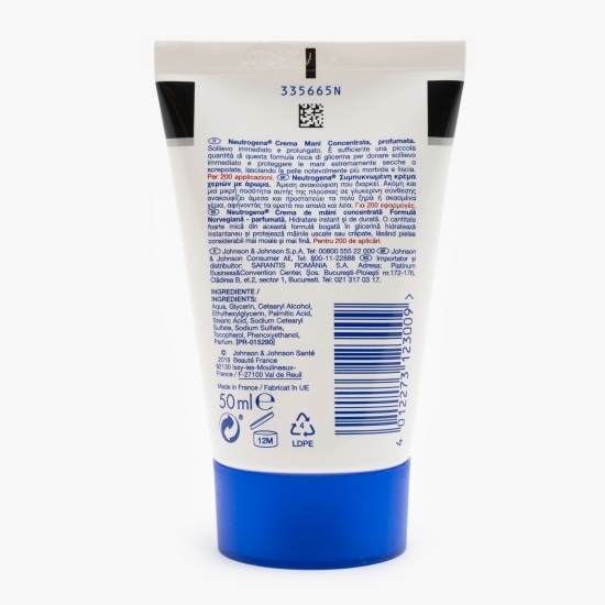 Cremă de mâini concentrată, parfumată 50ml