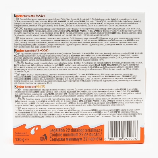Napolitane Bueno mini mix 130g