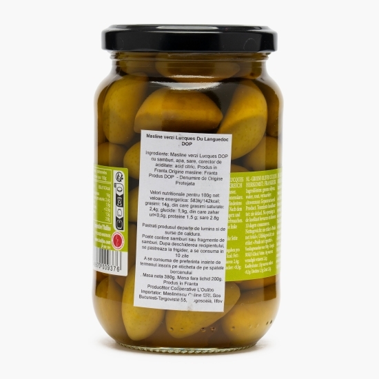 Măslinescu - Măsline verzi DOP 380g