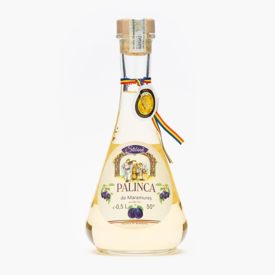 Pălincă de prune 50% alc. 0.5l