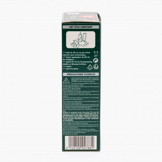 Vopsea de păr fără amoniac pentru bărbați nr. 40 șaten 85ml
