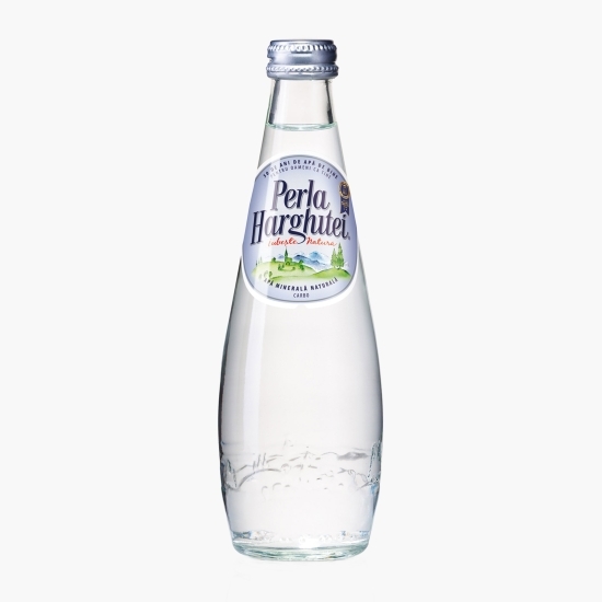 Apă minerală naturală carbogazoasă, sticlă, 0.33l