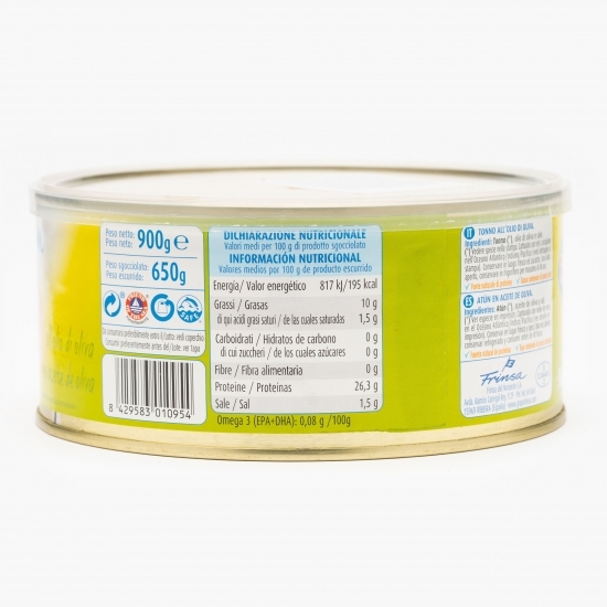 Ton în ulei de măsline 900g