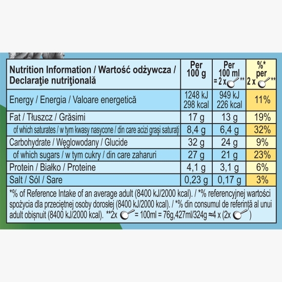 Înghețată Sundae Cookie Vermont-ster 0.427l