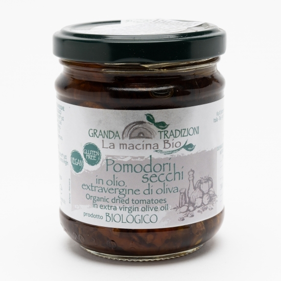Roșii uscate eco în ulei de măsline 180g