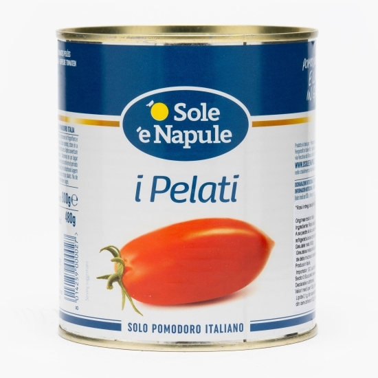 Roșii întregi decojite 800g
