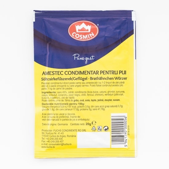 Condiment pentru carne pui 20g