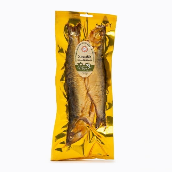 Scrumbie eviscerată afumată 300g
