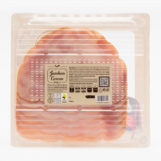 Jambon curcan 200g