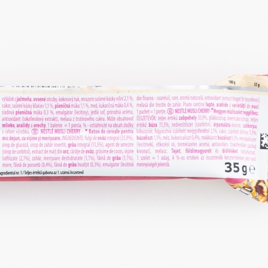 Baton de cereale pentru mic dejun cireșe 35g