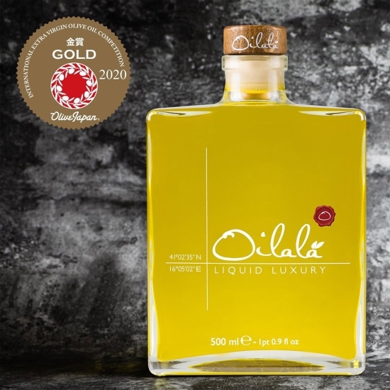Ulei extravirgin de măsline 100% Coratina, Liquid Luxury Style, 0.5l