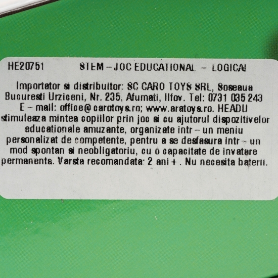 Stem-Joc educațional - Logică! 2+ ani