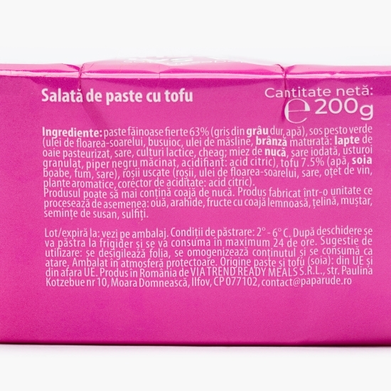 Salată de paste, tofu și roșii uscate 200g