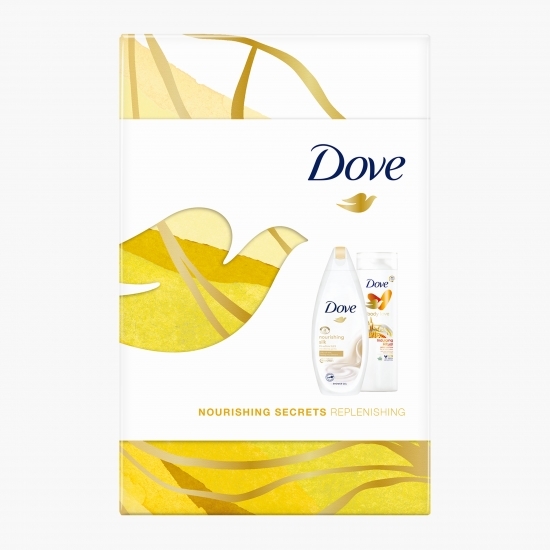 Set cadou Nourishing Secrets gel de duș 250ml + loțiune de corp 250ml