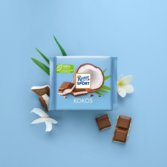 Ciocolată cu cocos 100g