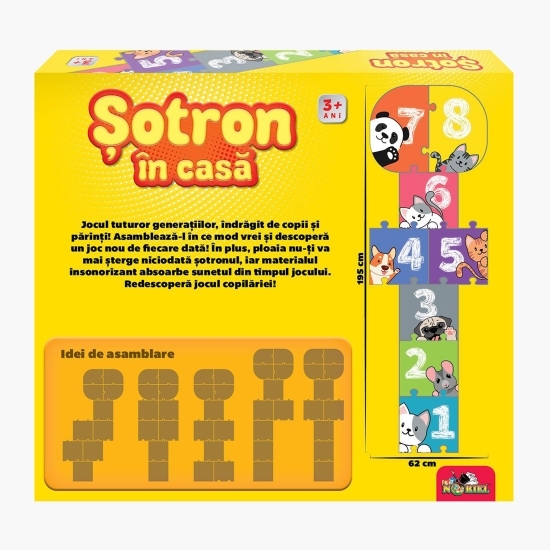 Șotron în casă, 3+ ani