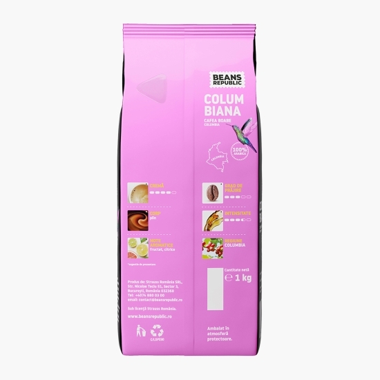Columbiana 100% Arabica, 1kg, cafea boabe