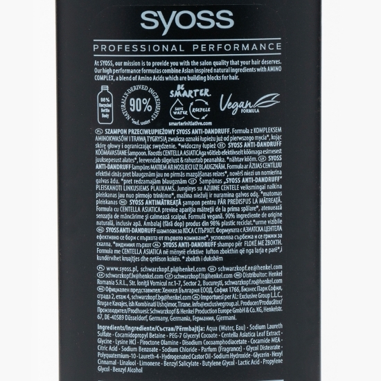 Șampon Anti-Dandruff pentru păr predispus la mătreață 440ml