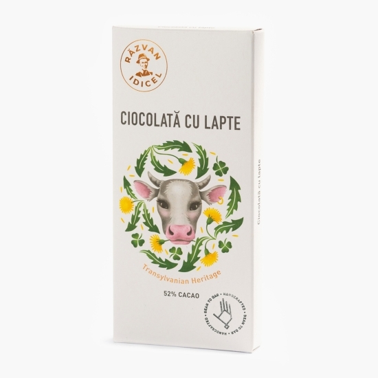 Ciocolată cu lapte 54% cacao 80g