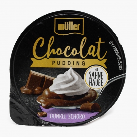 Budincă ciocolată neagră și frișcă 180g