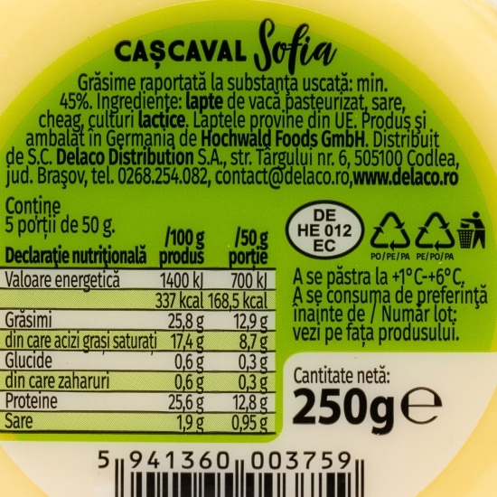 Cașcaval Sofia 250g