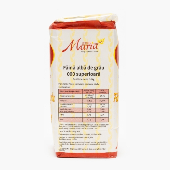 Făină albă de grâu 000 superioară 1kg