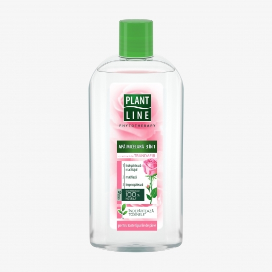 Apă micelară 3în1 trandafir 400ml